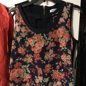 Floral dress blouse